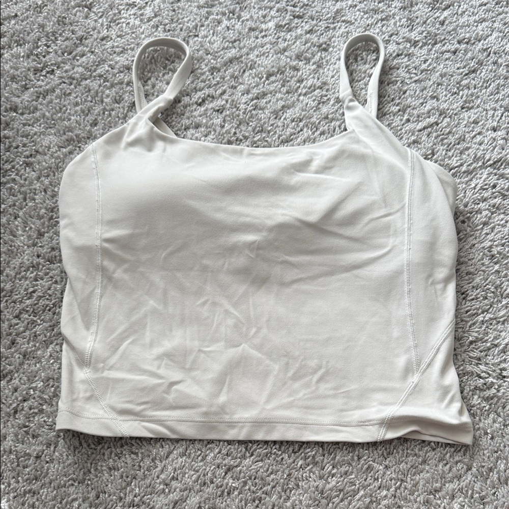 Lululemon Athletica Cream Tank Top